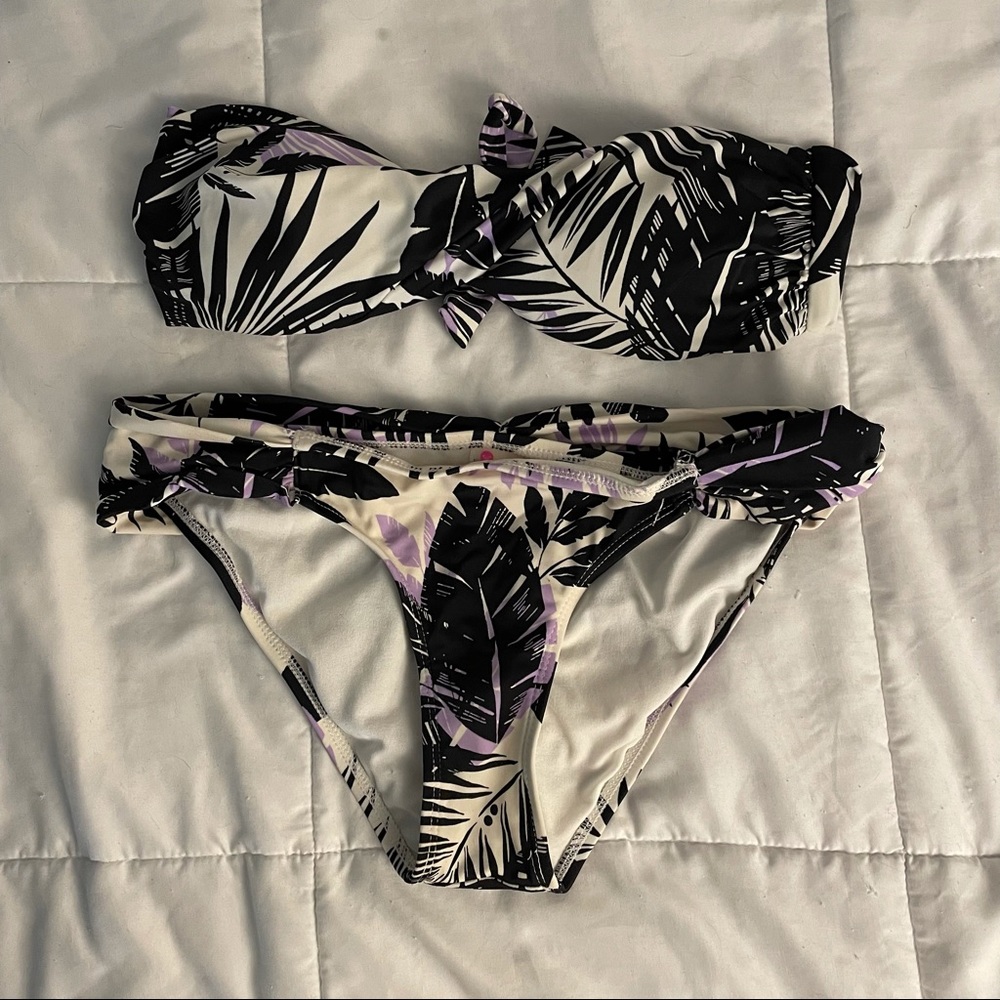 roxy bandeau bikini